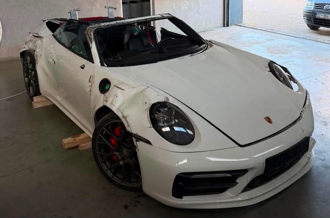 Porsche 911 Carrera S Cabrio 2020 për pjesë – Auto Pjesë Duki