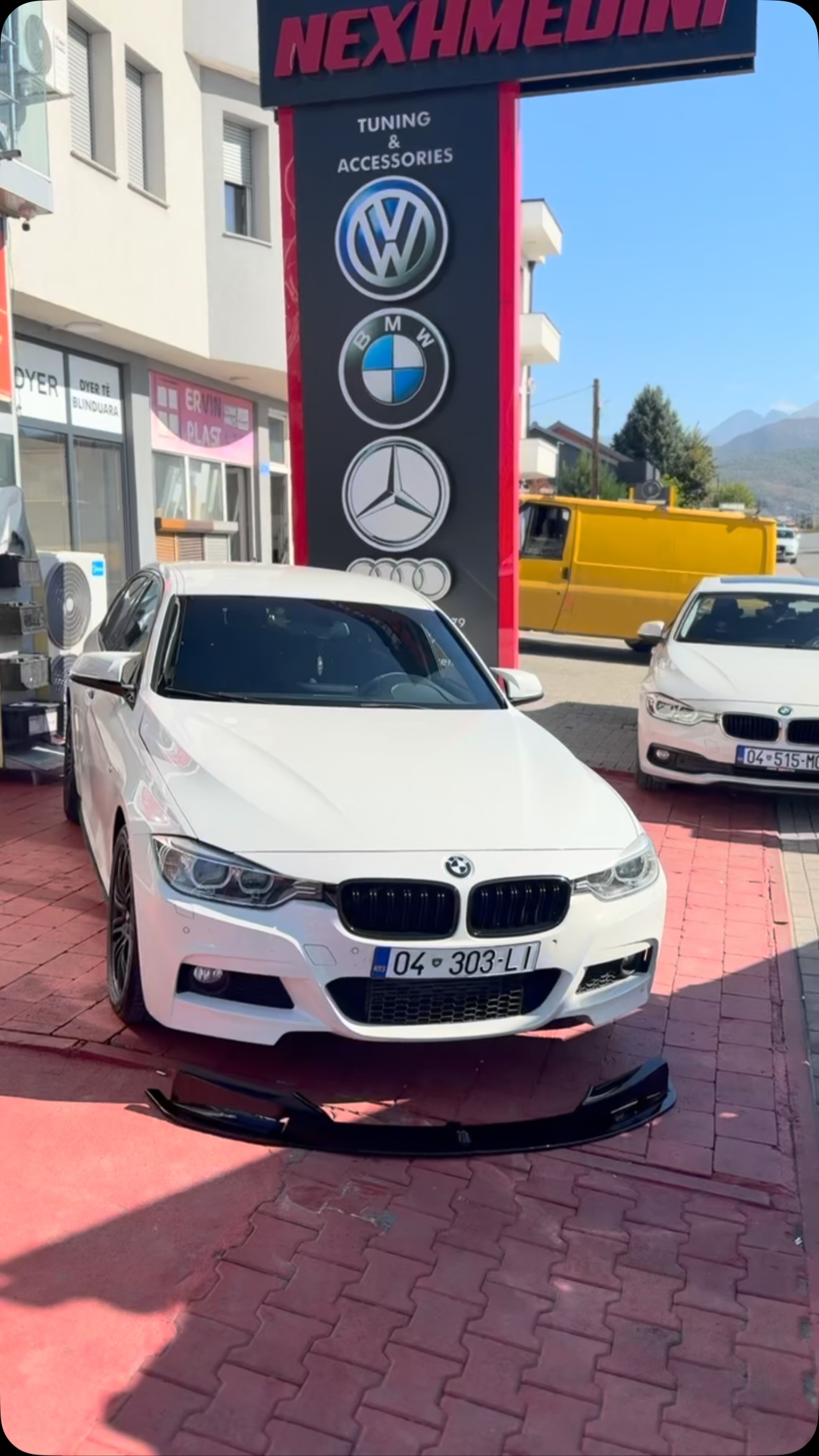 Front lip M Performance për BMW Seria 3 F30 – Auto Pjesë Nexhmedini