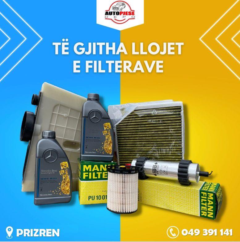 Filtra Mann për vetura – Auto Pjesë Depo