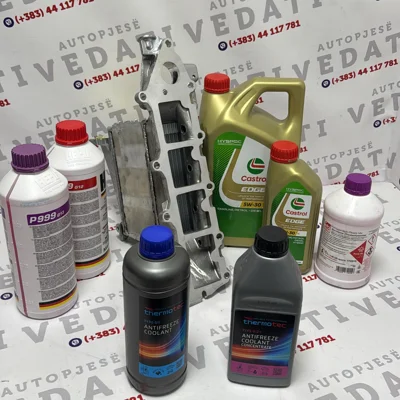 Antifriz dhe vaj motori Castrol për veturë