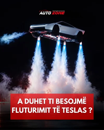 Veturë Tesla me shtytës fluturues