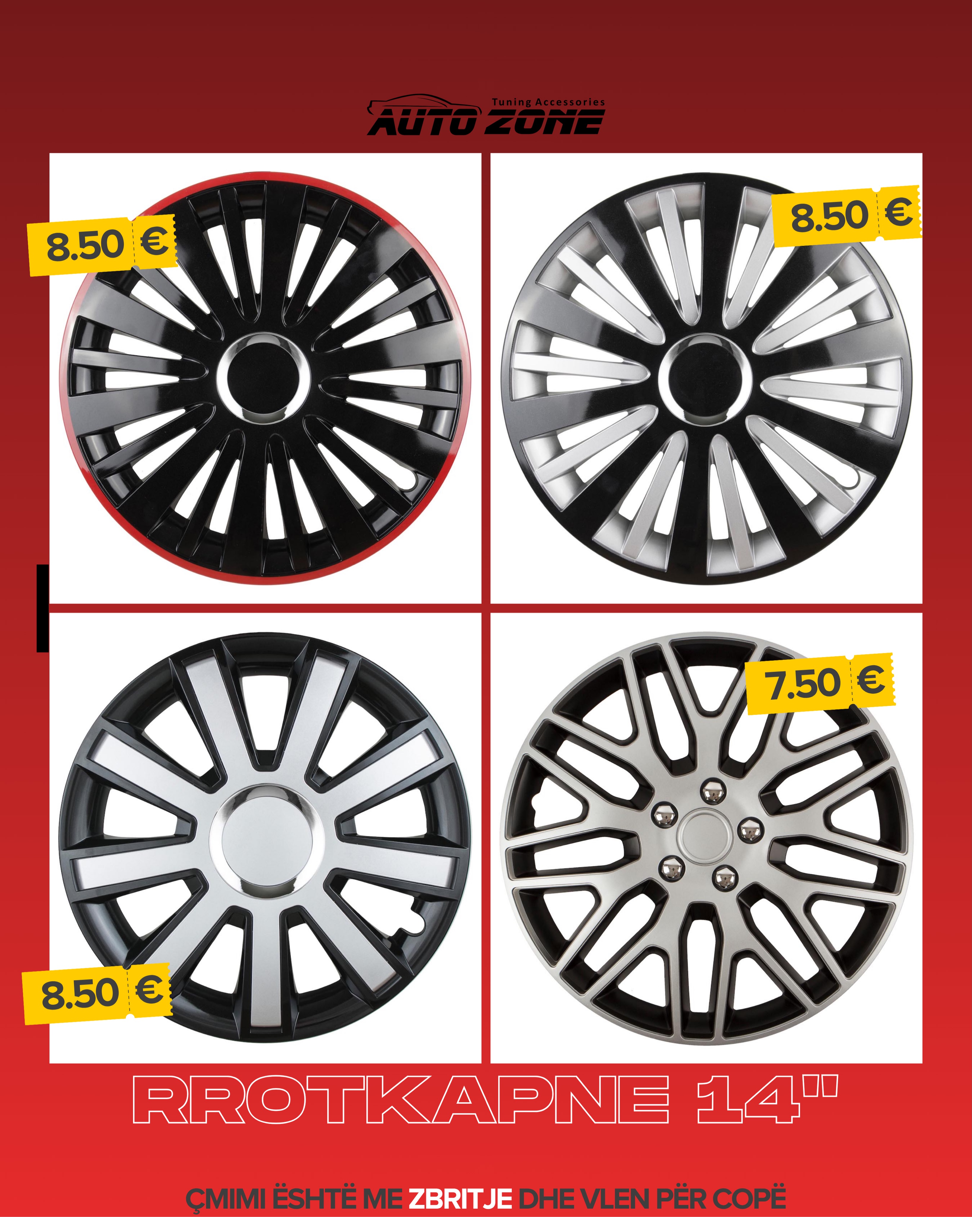 Kapakë rrotash Amio për veturë – AUTO ZONE® Tuning accessories (3)