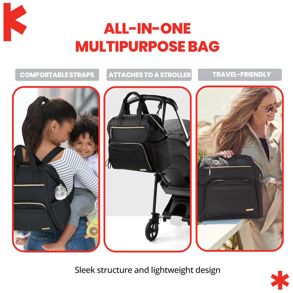 Çantë maternitetit Skip Hop shpine – Baby Center Prishtinë