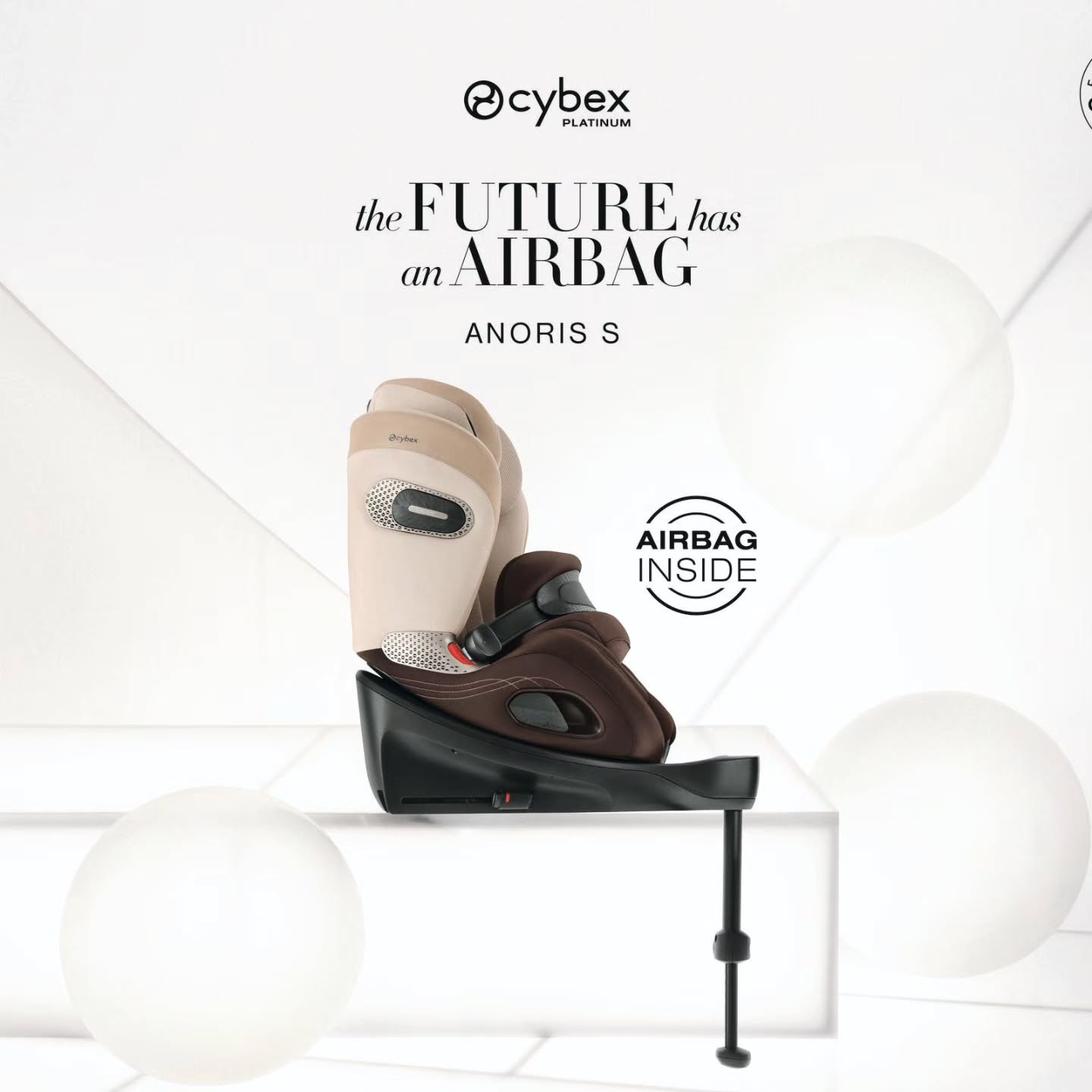 Ulëse makine Cybex Anoris S me airbag – Baby Center Prishtinë