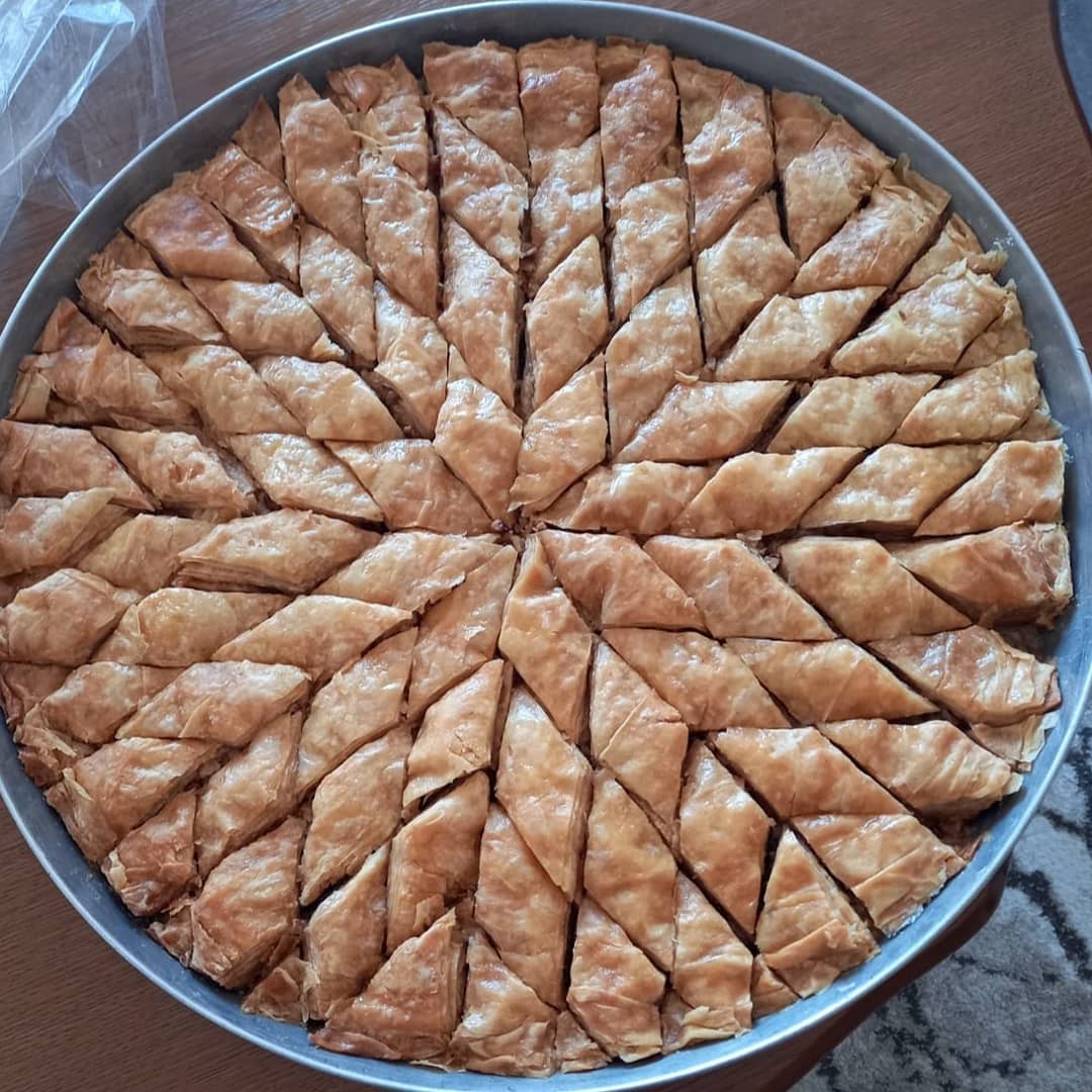 Tepsi bakllave e paketuar për dasma – Bakllava-Podujevë (2)