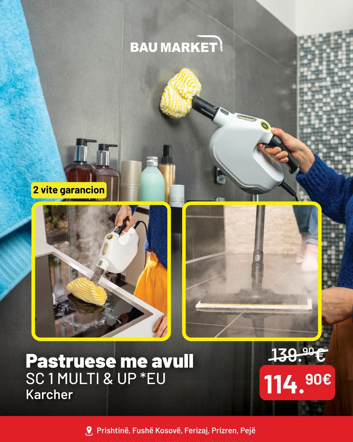 Pastruese me avull Kärcher SC 1 Multi & Up – BAU MARKET