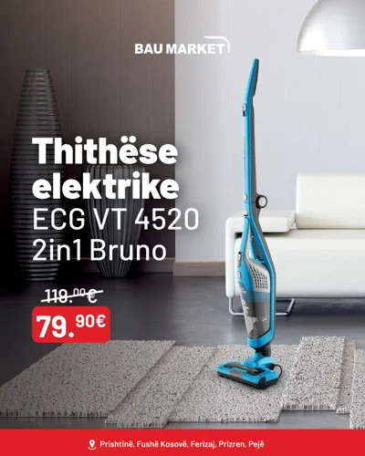 Fshesë elektrike ECG VT 4520 2in1 Bruno