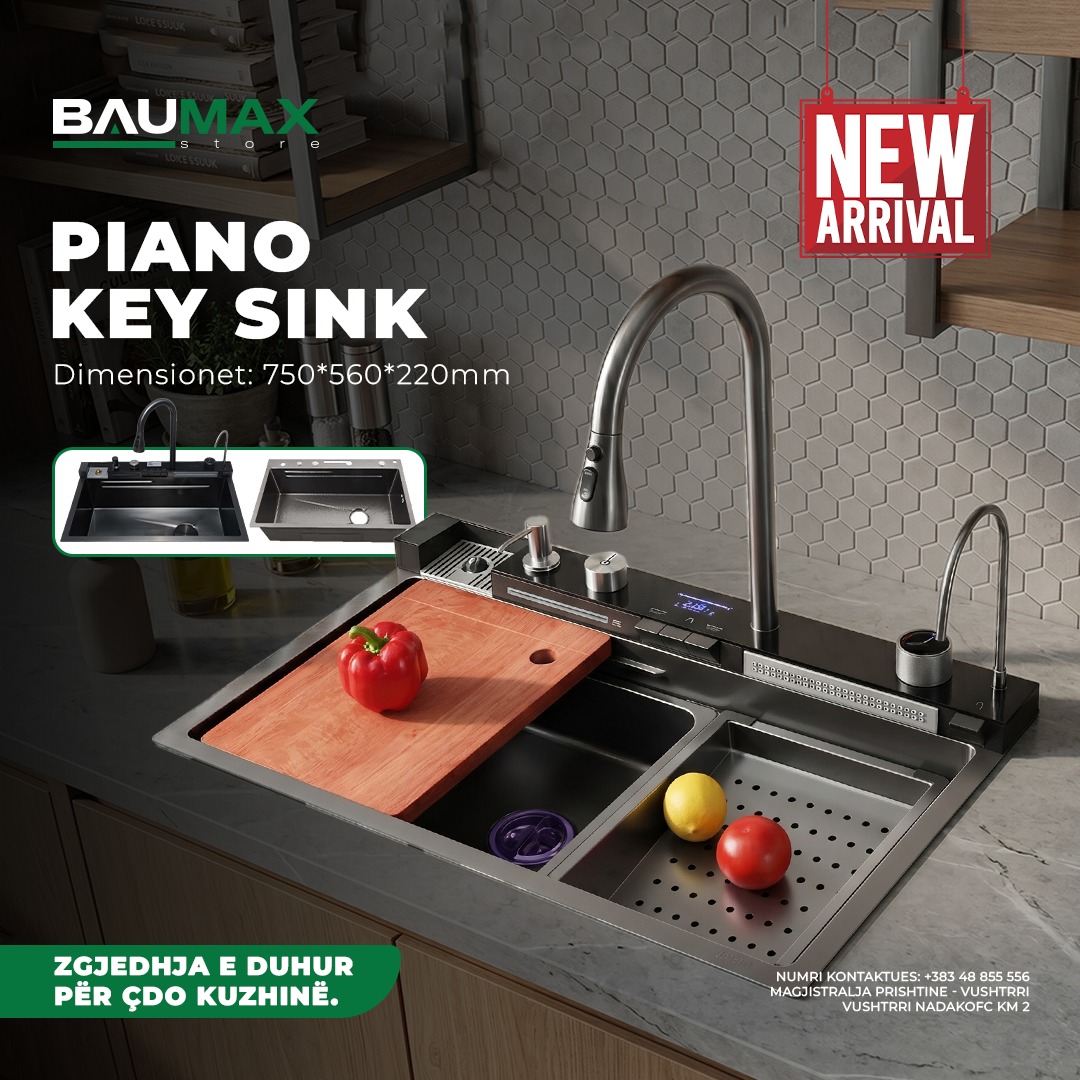Lavaman kuzhine Piano Key 750x560x220mm – BAUMAX store