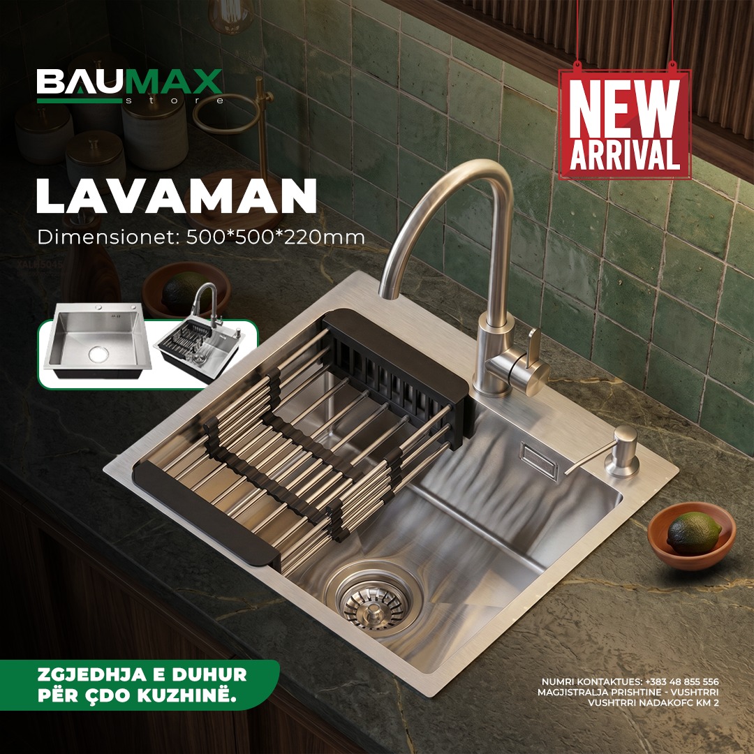 Lavaman kuzhine Piano Key 750x560x220mm – BAUMAX store (2)