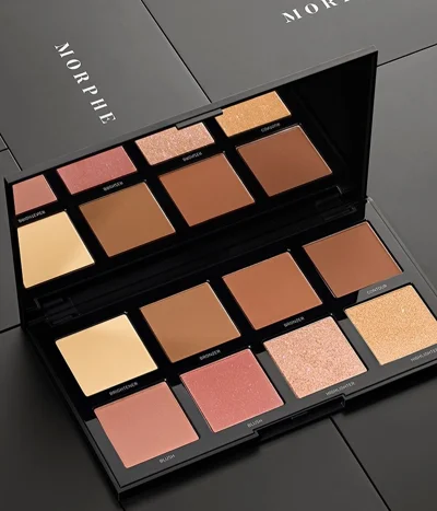 Paleta fytyre Morphe 8T me bronzer dhe skuqje