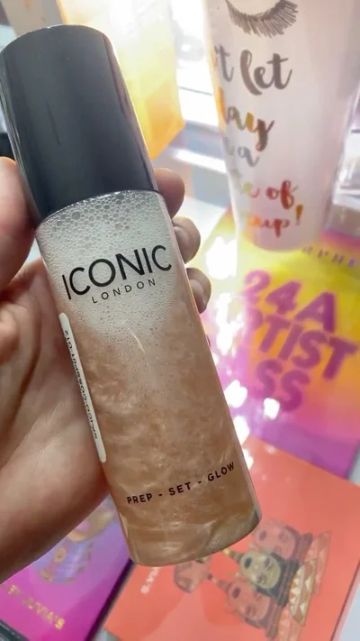 Sprej Iconic London Prep, Set, Glow