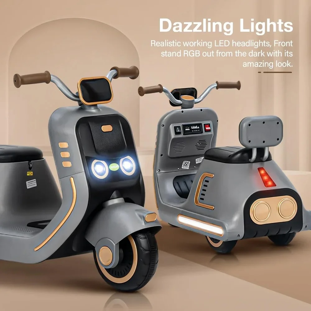 Skuter elektrik 12V për fëmijë – Baby Shop Bebeomi®️Threebaby (2)