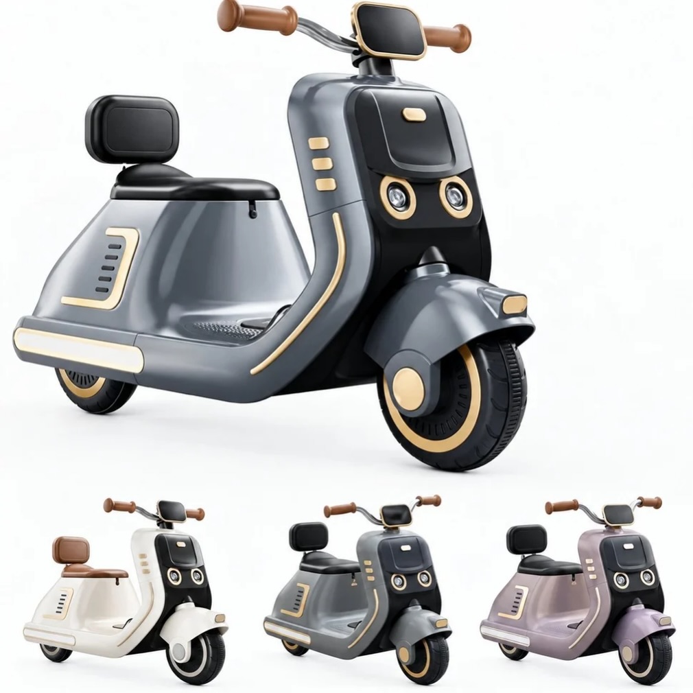 Skuter elektrik 12V për fëmijë – Baby Shop Bebeomi®️Threebaby (4)