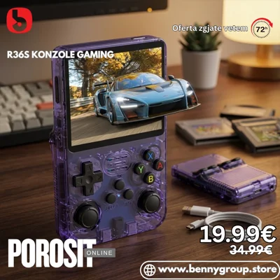 Konzolë lojërash portative R36S