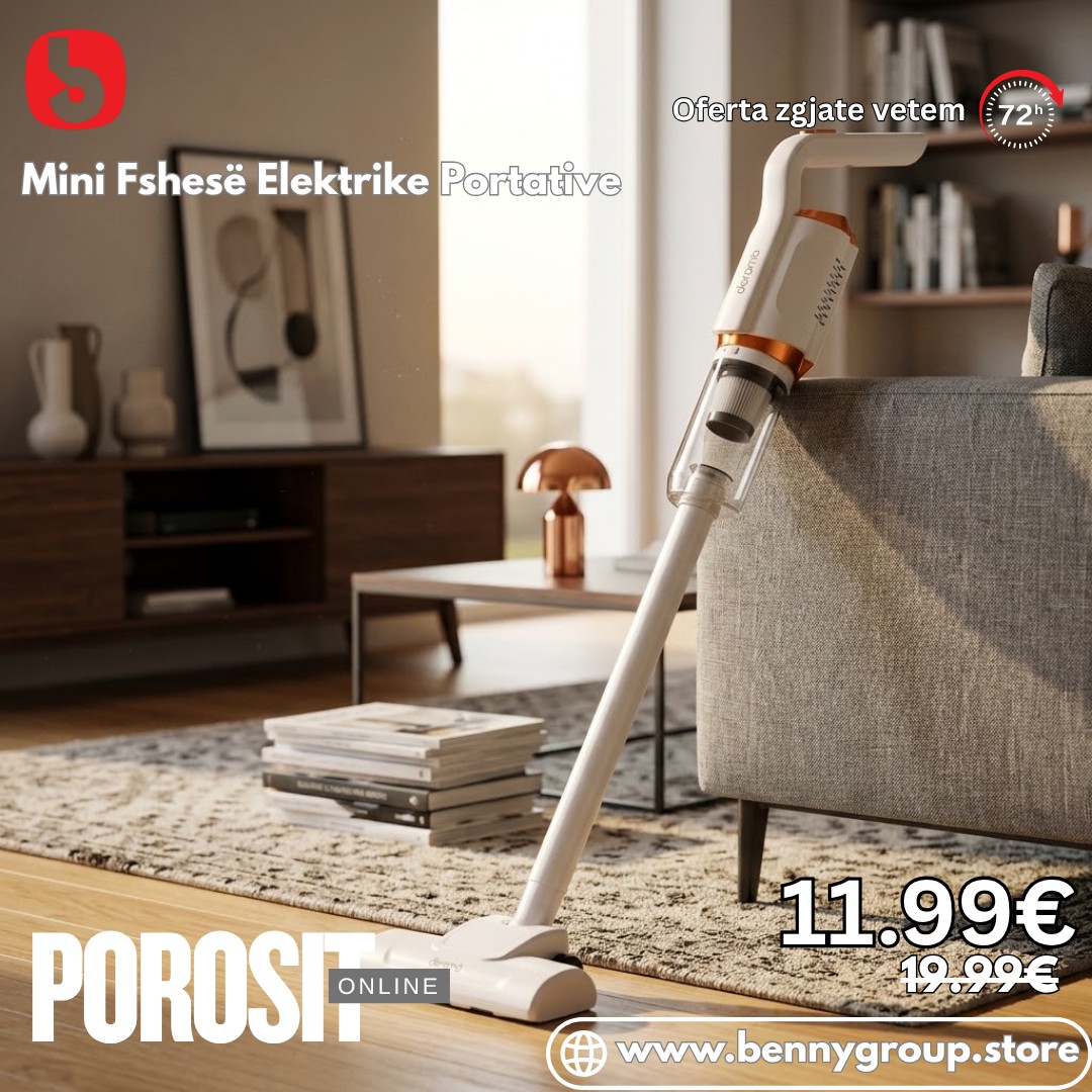 Fshesë elektrike mini portative – Benny Shop
