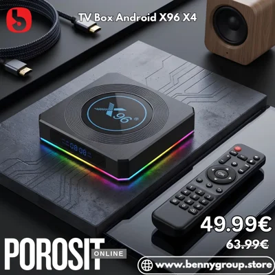 Android TV Box X96 X4 sjell performancë të fuqishme dhe