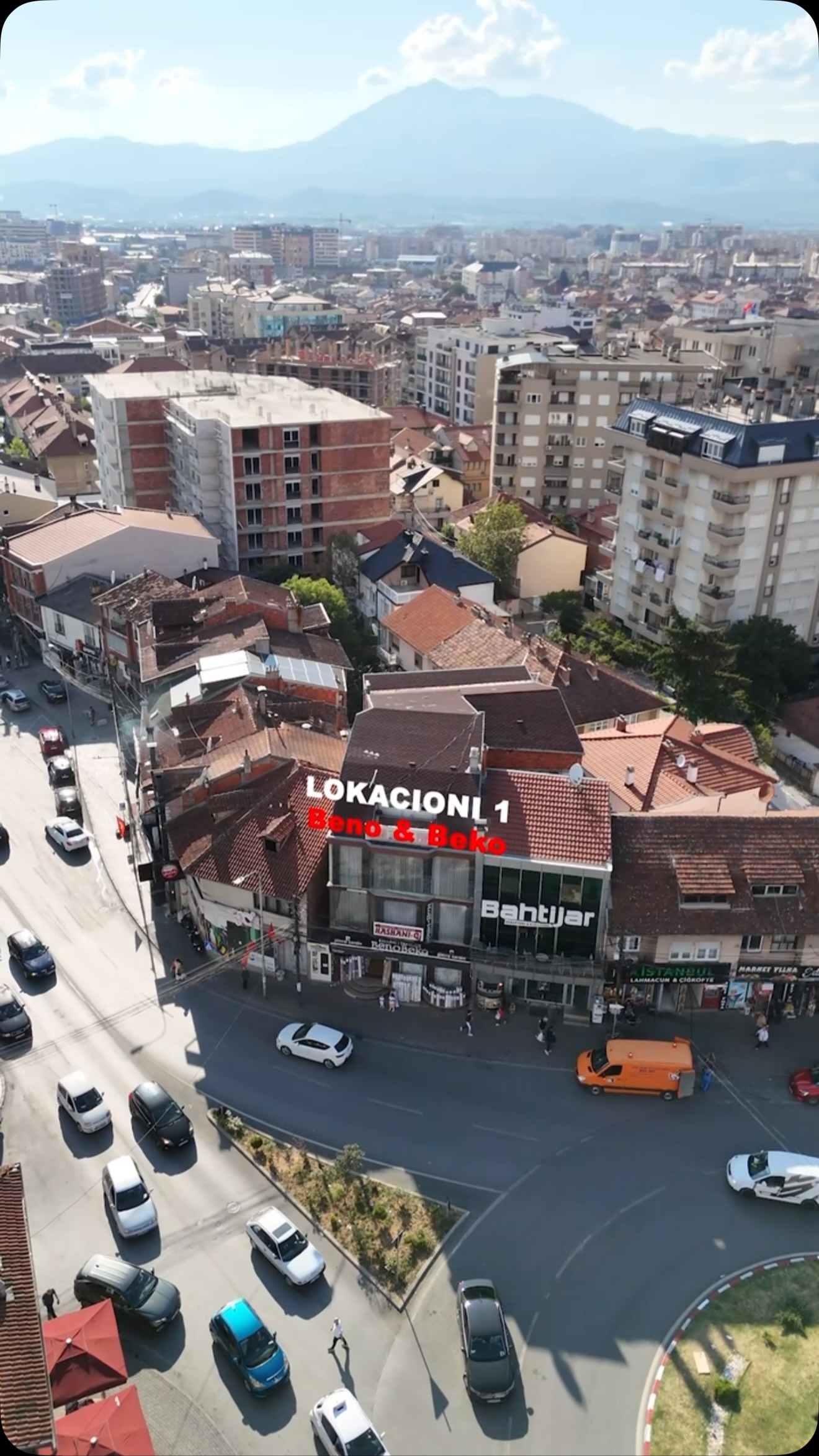 Lokacioni i sallonit të tepihave në qytet – Salloni i Tepihave “BenoBeko”
