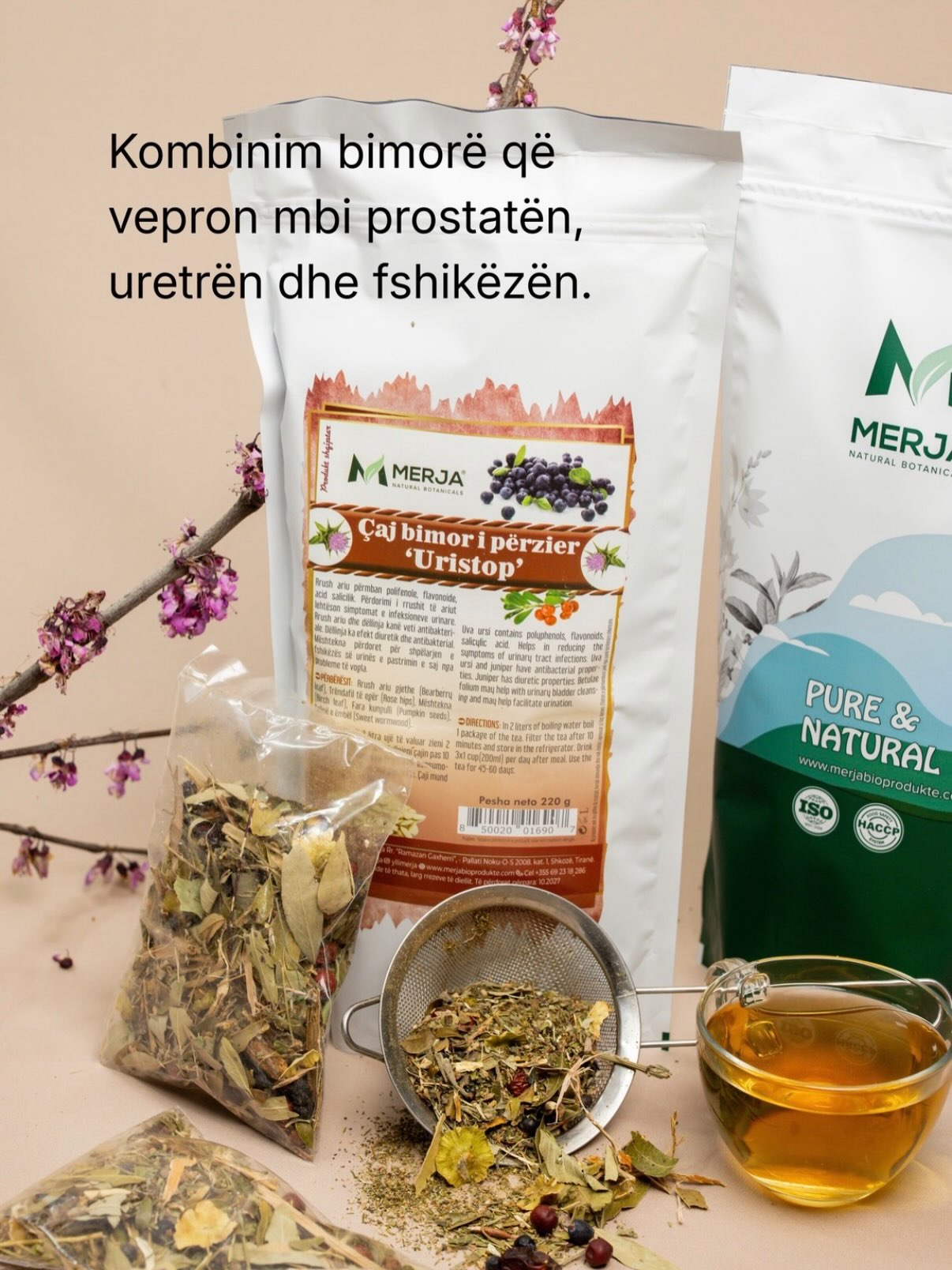 Set bimor për prostatën me çaj Uristop – Bio Produkte Merja (3)