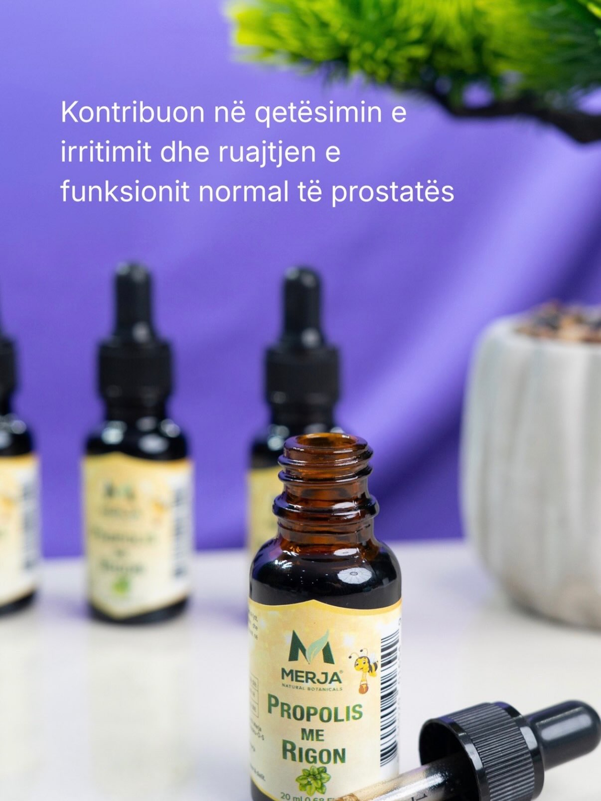 Set bimor për prostatën me çaj Uristop – Bio Produkte Merja (4)