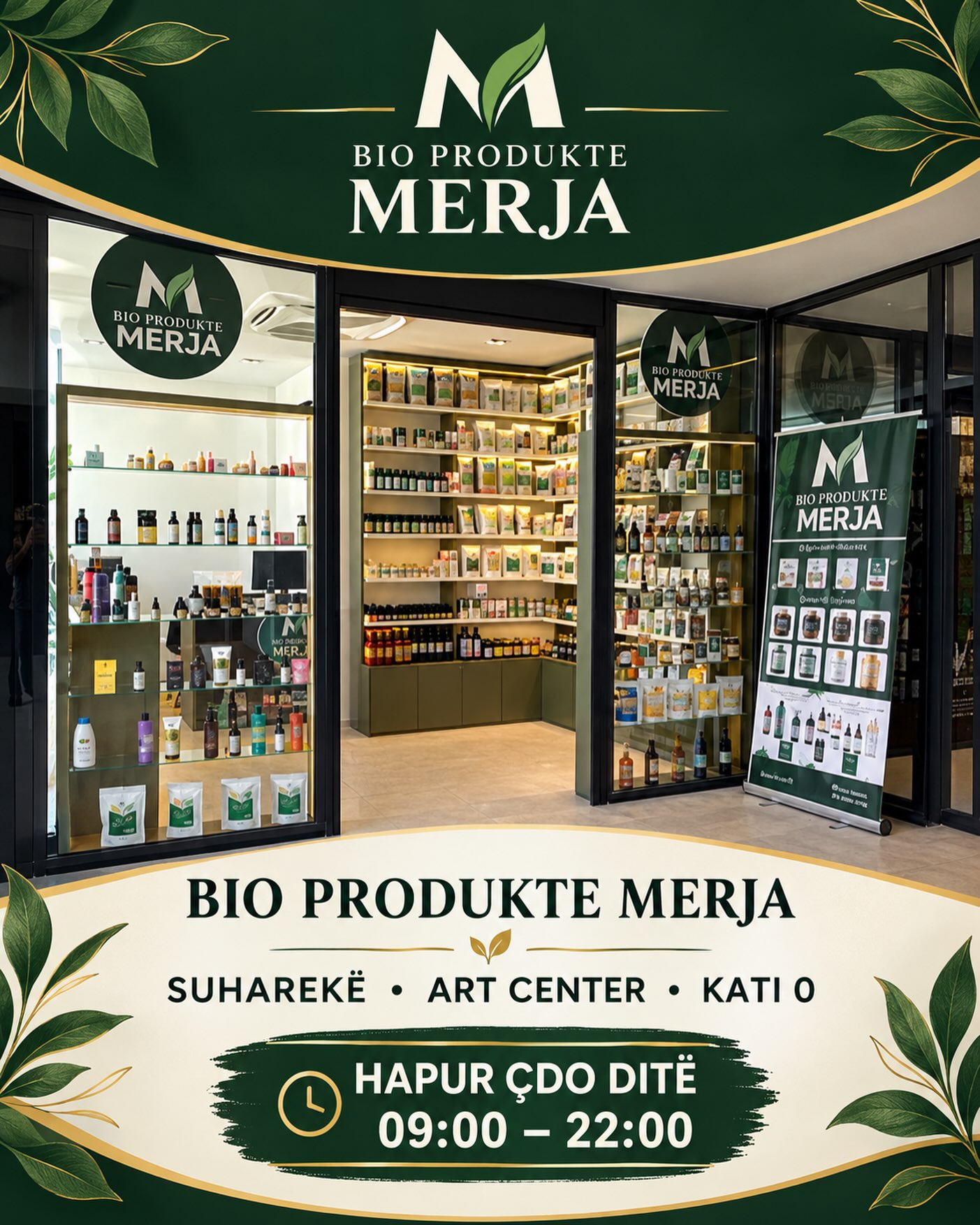 Dyqan produktesh bio në Suharekë – Bio Produkte Merja