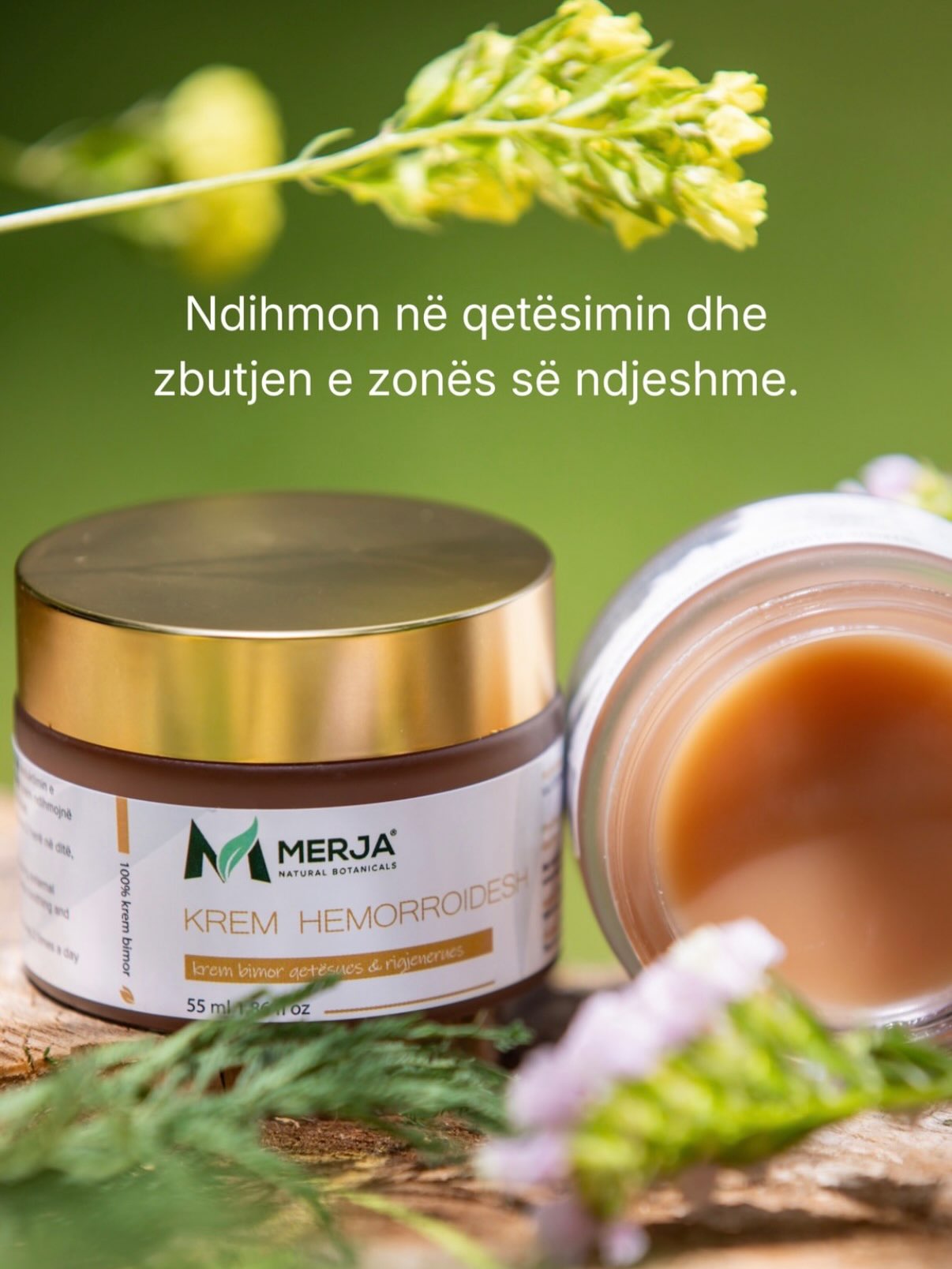 Set bimor për hemorroide me çaj dhe krem – Bio Produkte Merja (3)