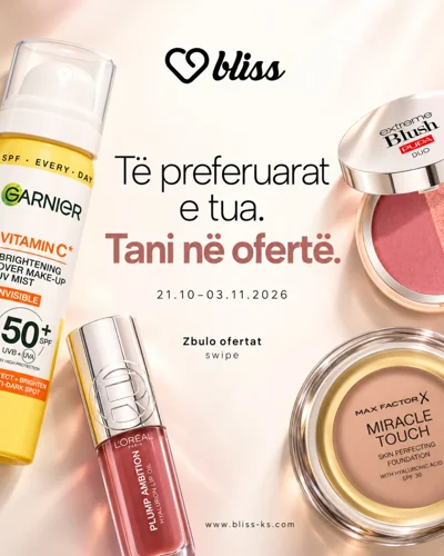 Produkte grimi dhe kujdesi për lëkurën në ofertë