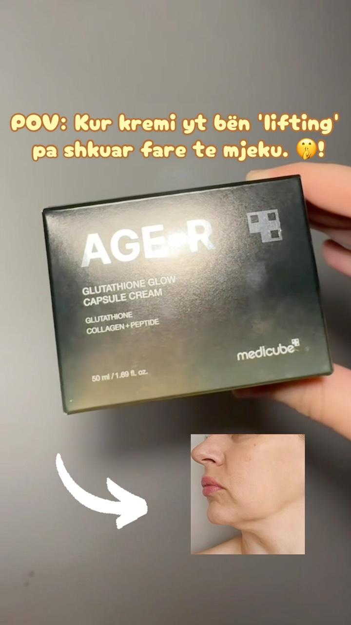 Krem Medicube AGE-R me kapsula glutationi – Bora Beauty