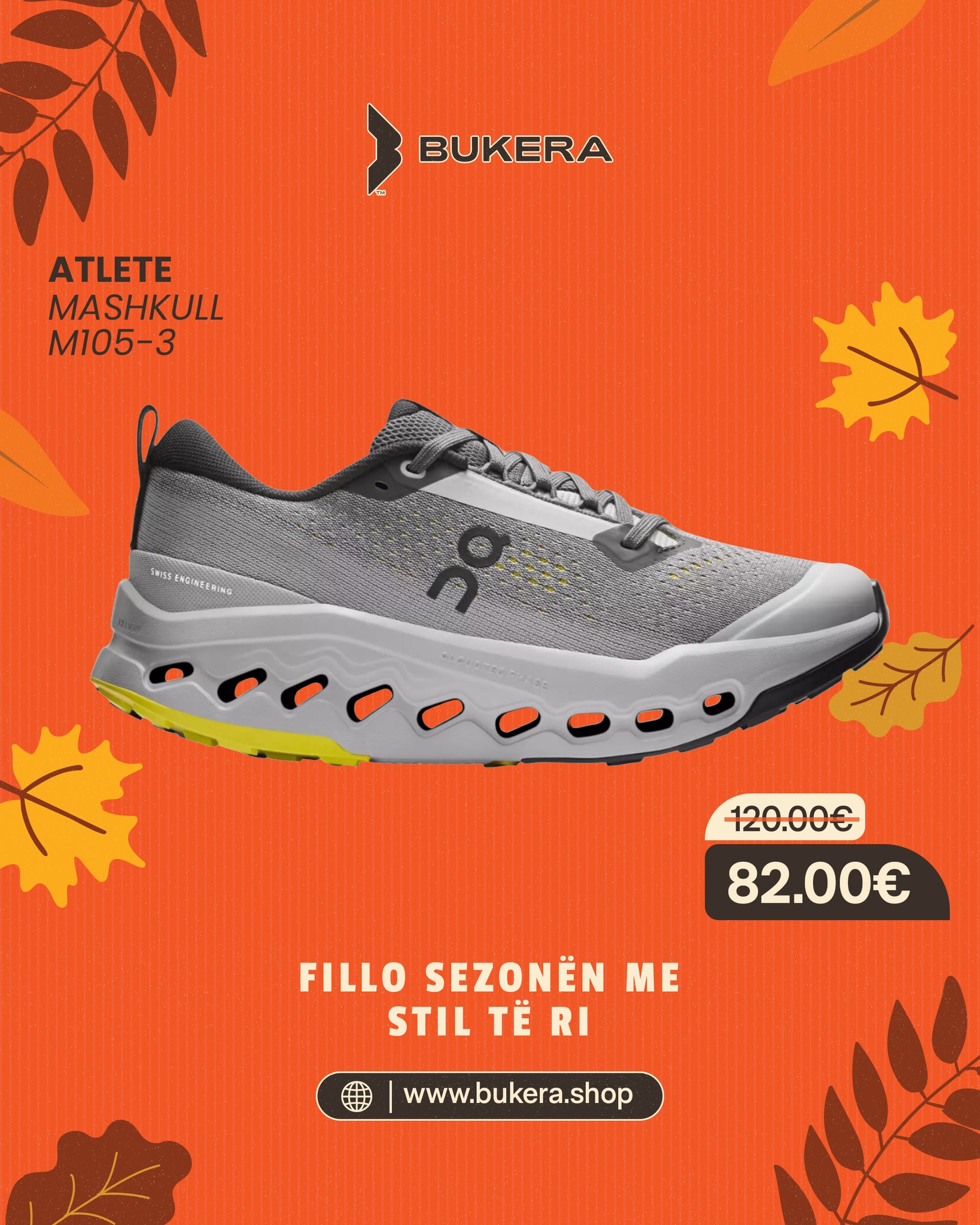 Atlete On gri për meshkuj – Bukera