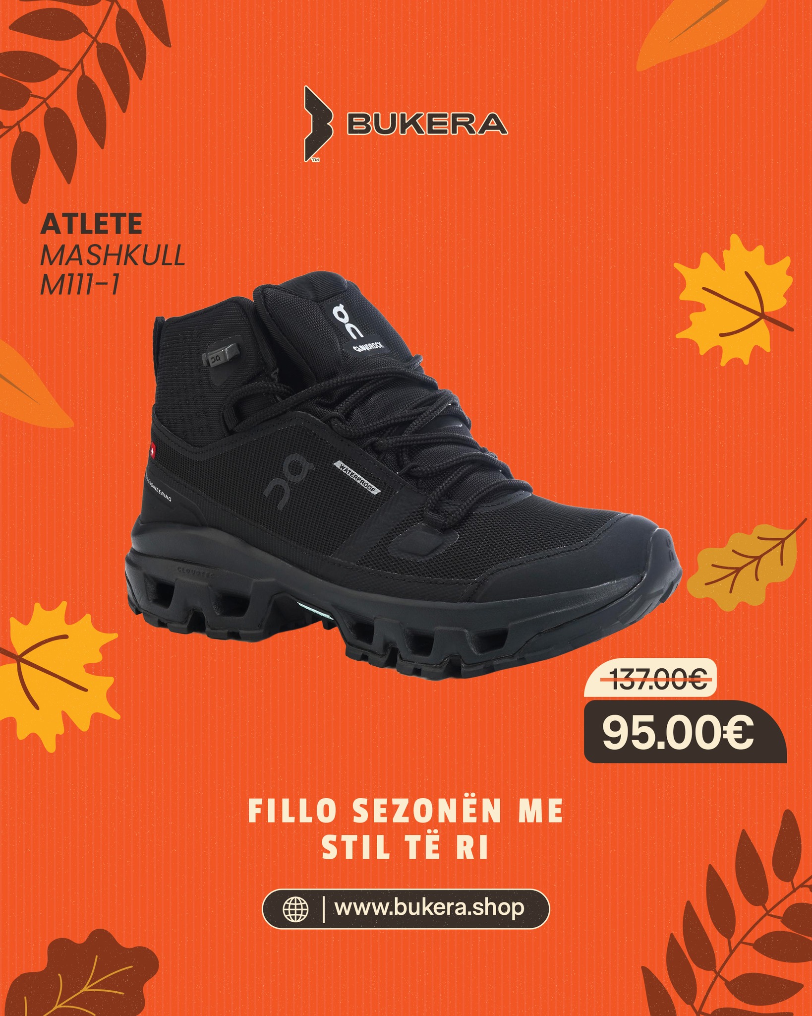 Atlete On të larta të zeza për meshkuj – Bukera