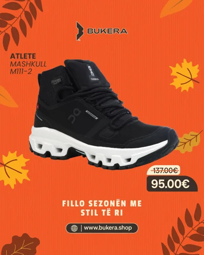 Atlete On të zeza me taban të bardhë