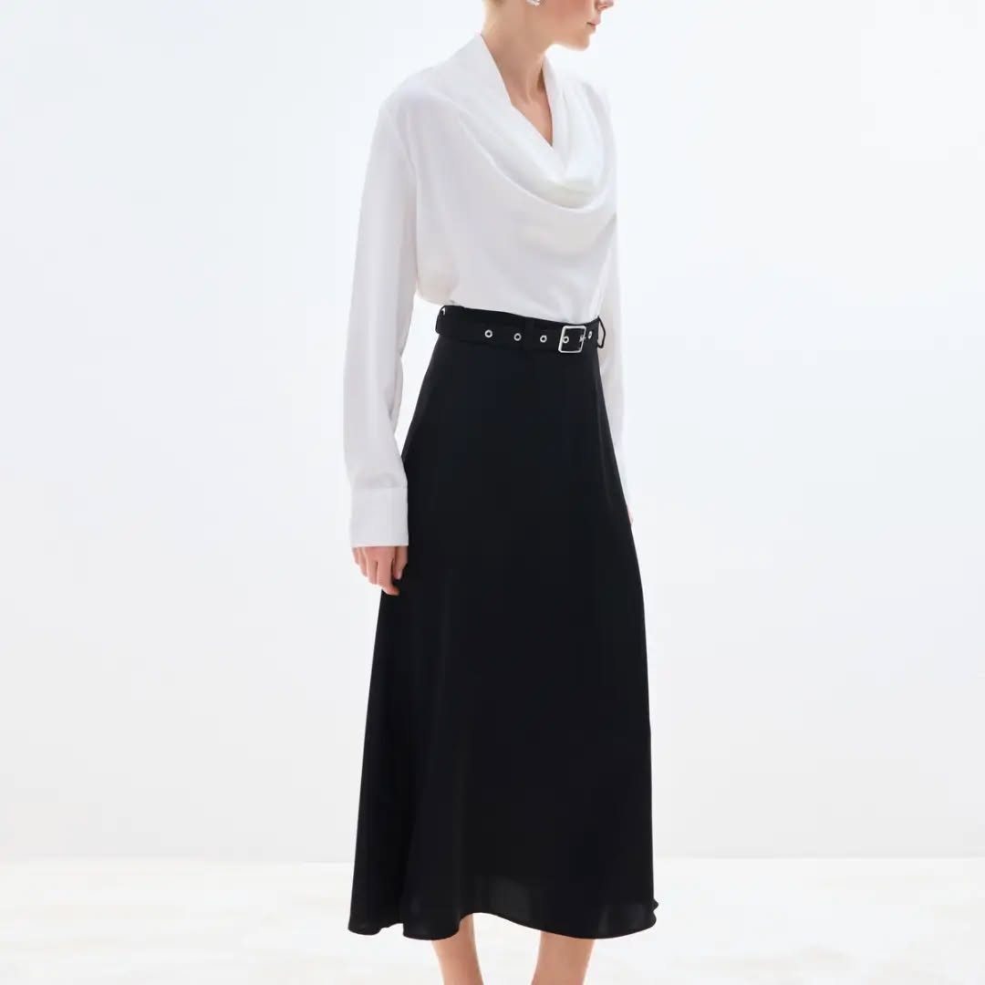 Këmishë e bardhë satin për femra – butik.nela (2)