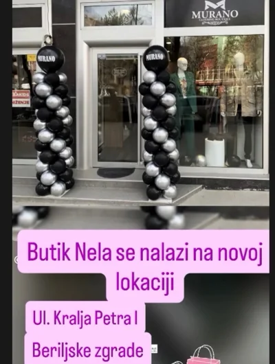 Lokacioni i ri i butikut të veshjeve