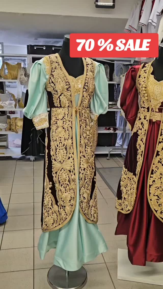 Veshje tradicionale shqiptare me jelek kadifeje – ButikPrishtina