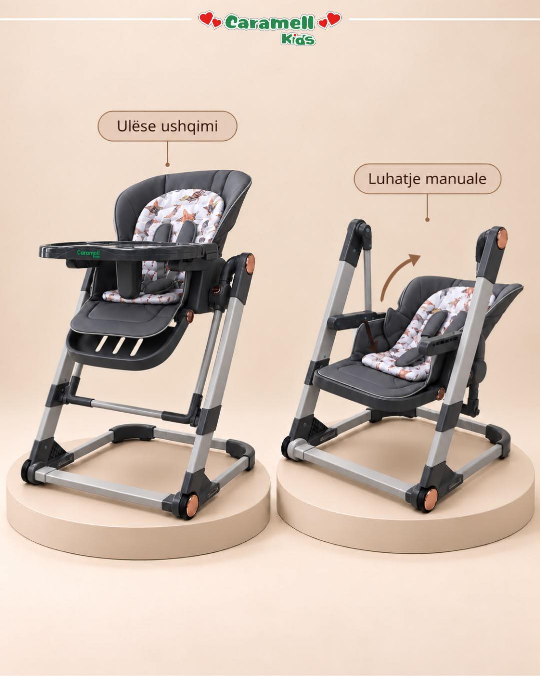 Karrige ushqimi për bebe – Caramell Kids (2)