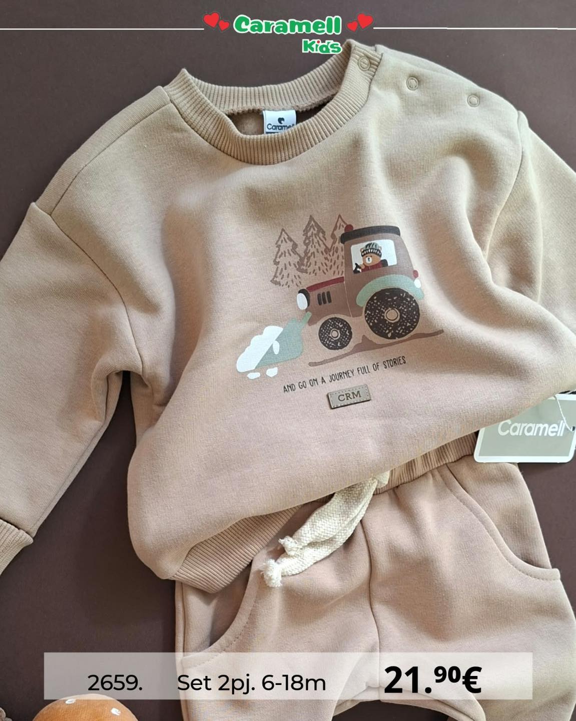 Trenerka bezhë për djem të vegjël – Caramell Kids (3)