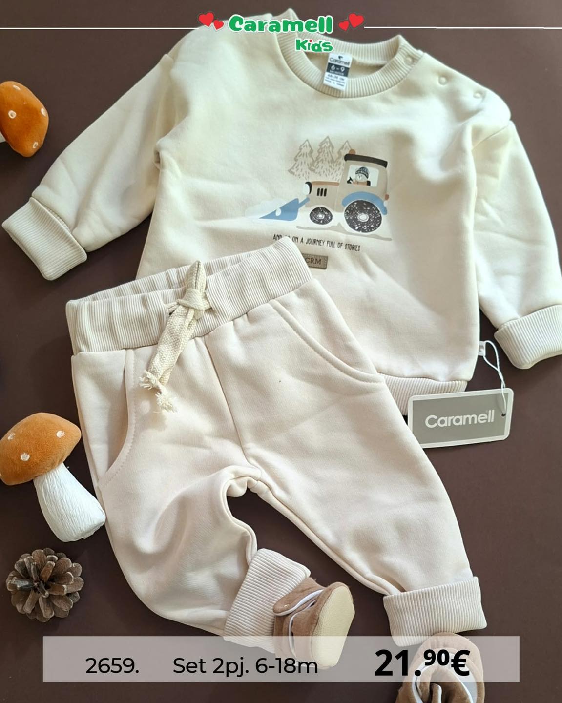Trenerka bezhë për djem të vegjël – Caramell Kids (4)