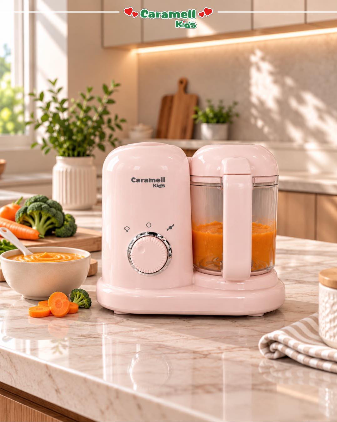 Blender me avull për ushqimin e bebeve – Caramell Kids (2)