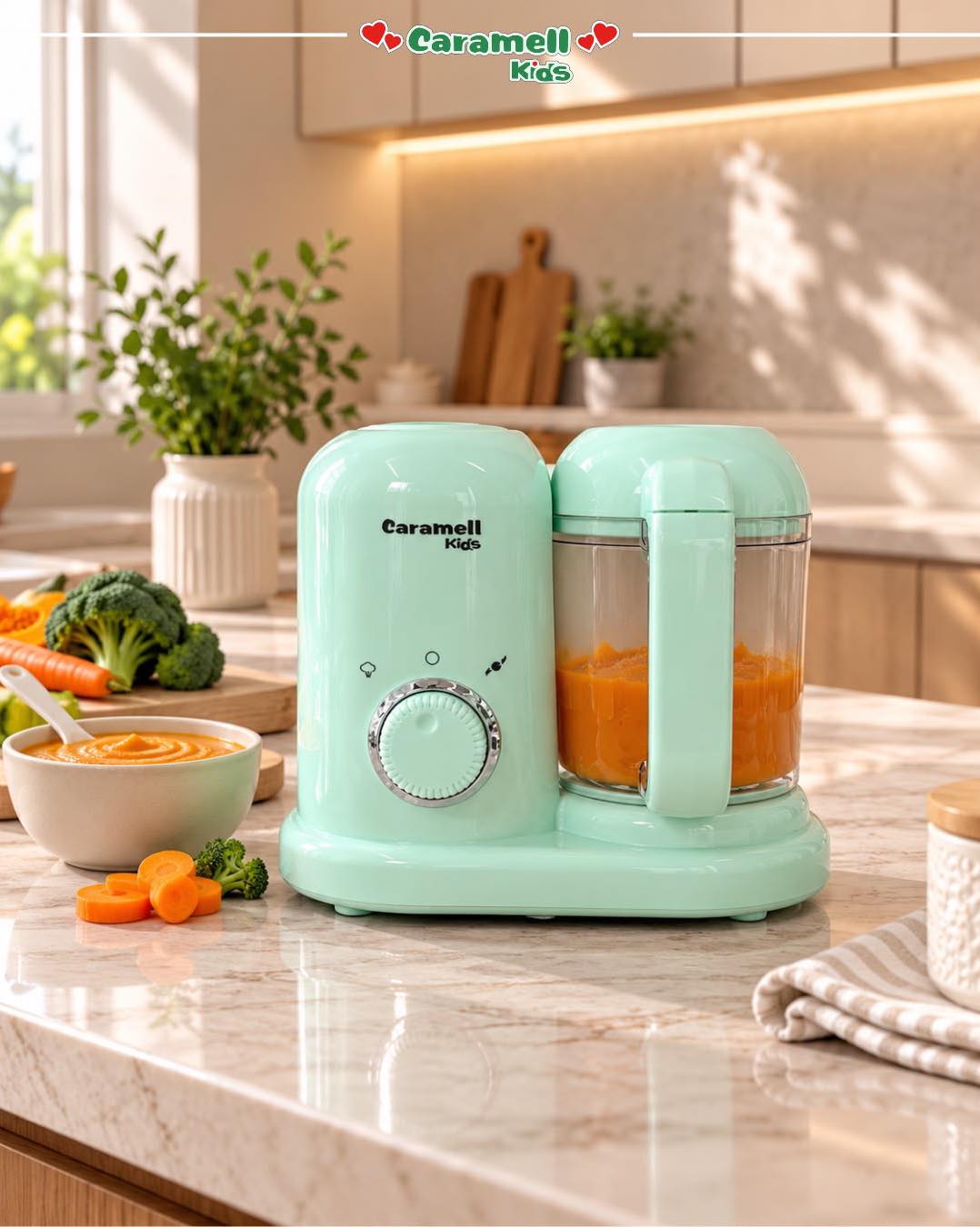 Blender me avull për ushqimin e bebeve – Caramell Kids (3)