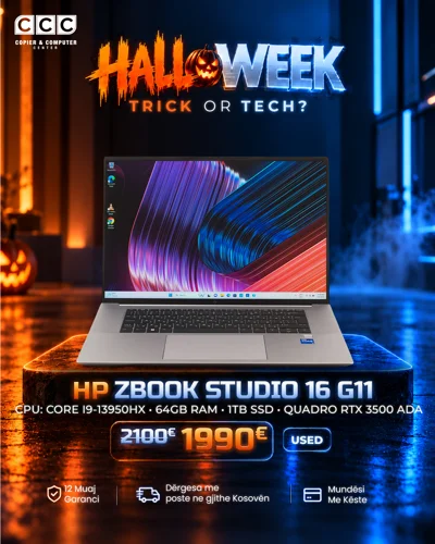 Laptop HP ZBook Fury 16 G11 i9 64GB