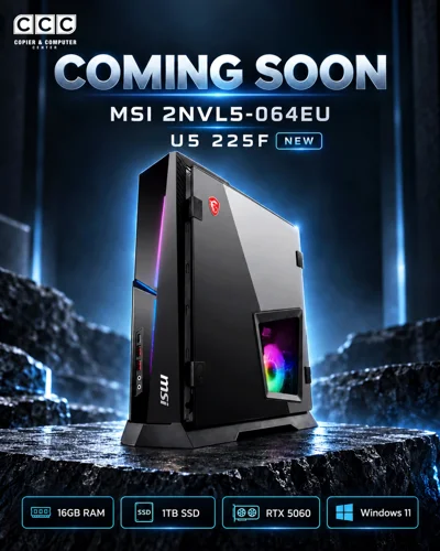 PC gaming MSI Core Ultra 5 me RTX 5060