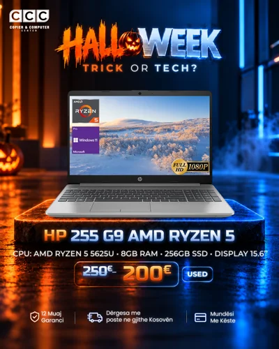 Laptop HP 255 G9 Ryzen 5 15.6 inç