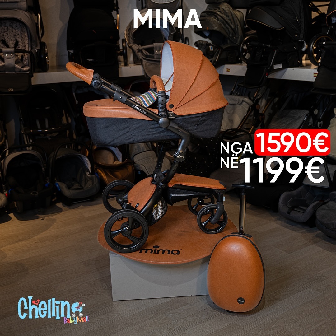 Karrocë fëmijësh Mima në ngjyrë kafe – Chellino Kosova