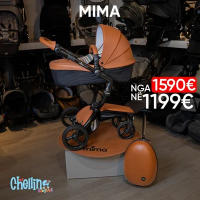Karrocë fëmijësh Mima në ngjyrë kafe