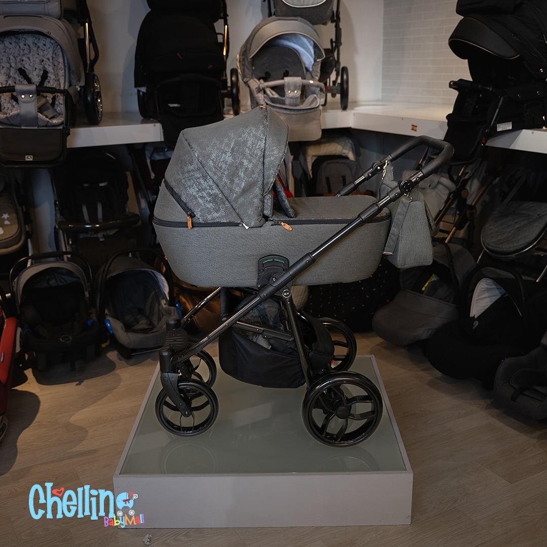 Karrocë fëmijësh Baby Merc gri – Chellino Kosova (2)