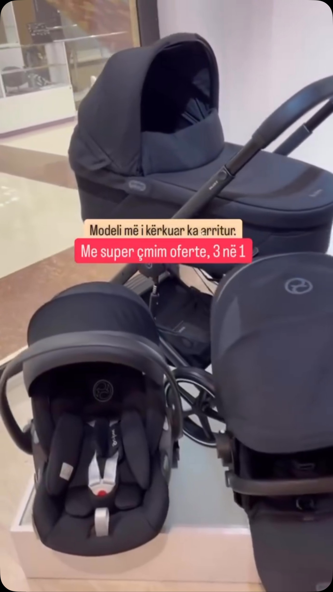 Karrocë fëmijësh Cybex Balios modeli i ri – Chellino Kosova