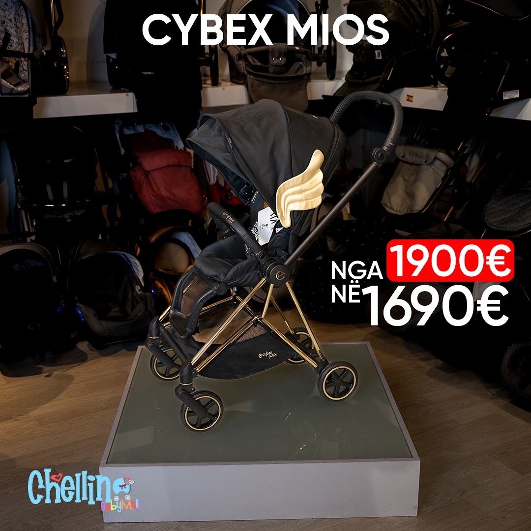 Karrocë fëmijësh Cybex Mios me krahë ari – Chellino Kosova