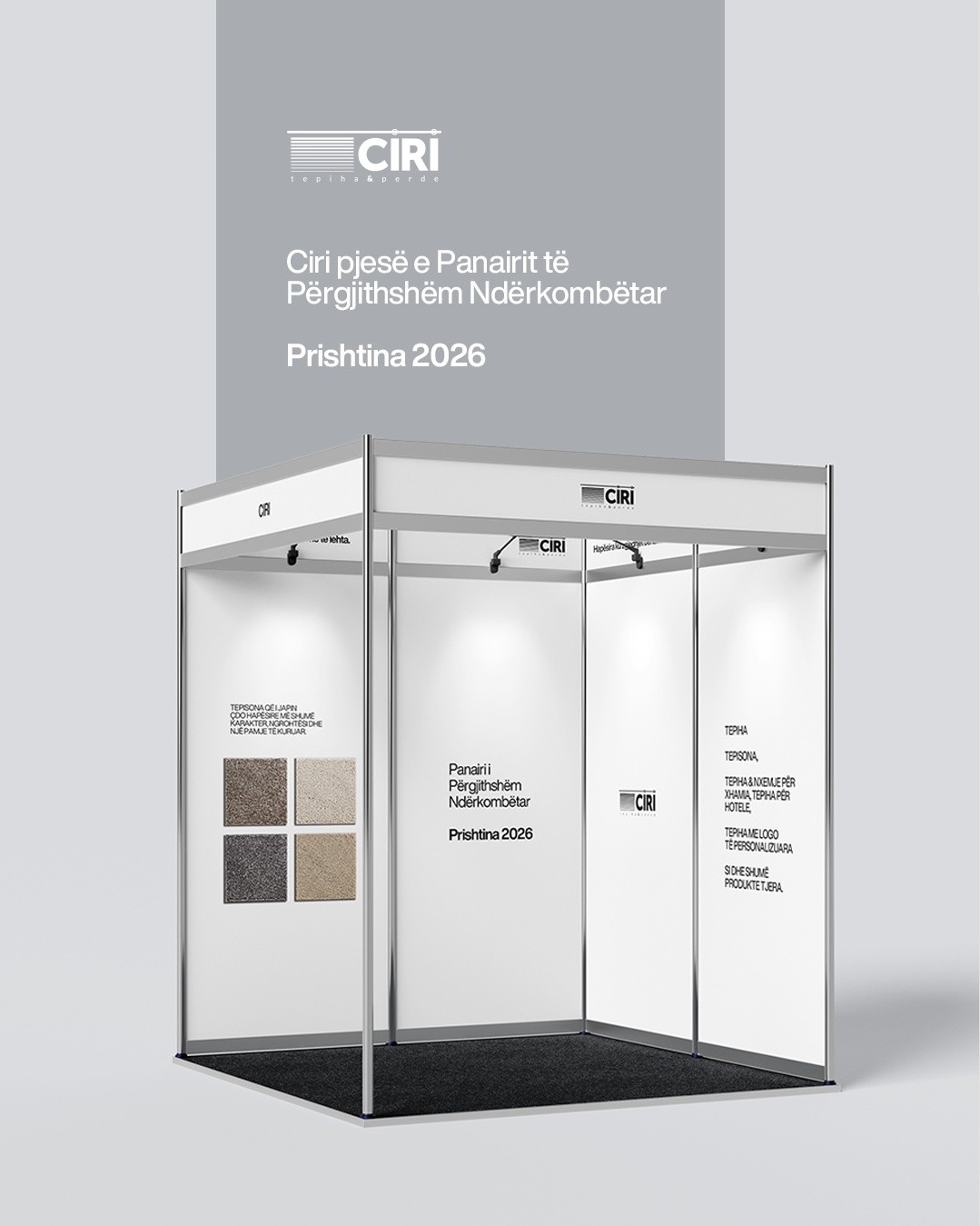 Prezantim tepihësh në panairin e Prishtinës – CIRI