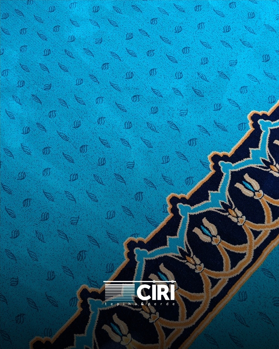 Tepih blu për xhami me vija safash – CIRI (3)
