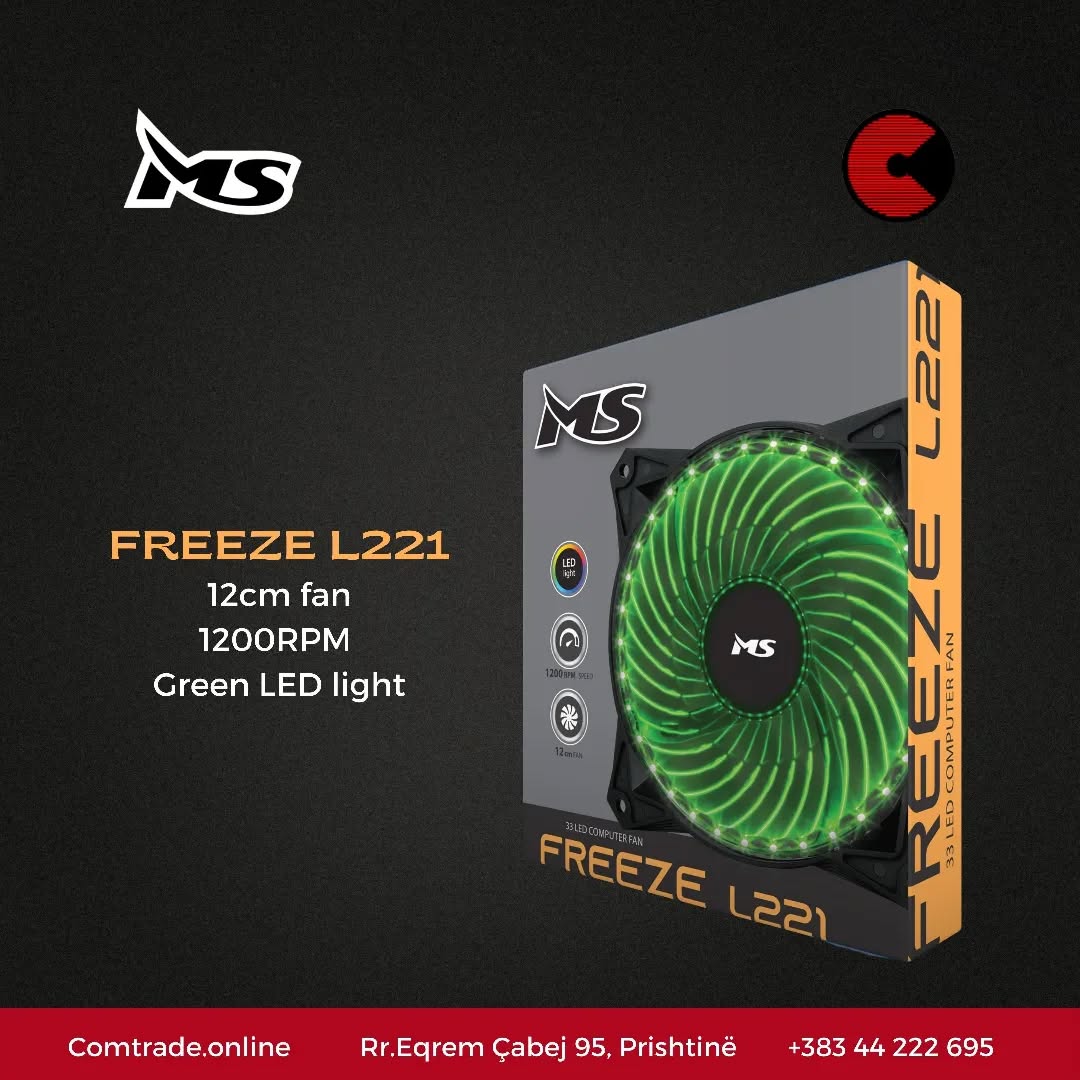 Ventilator Freeze L221 për kompjuter – Comtrade Computers