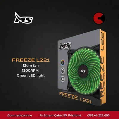 Ventilator Freeze L221 për kompjuter